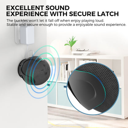 สำหรับ Amazon Echo Dot 4/5 AhaStyle PT183 Speaker Wall Storage Stand, For Amazon Echo Dot 4/5 White, For Amazon Echo Dot 4/5 Black