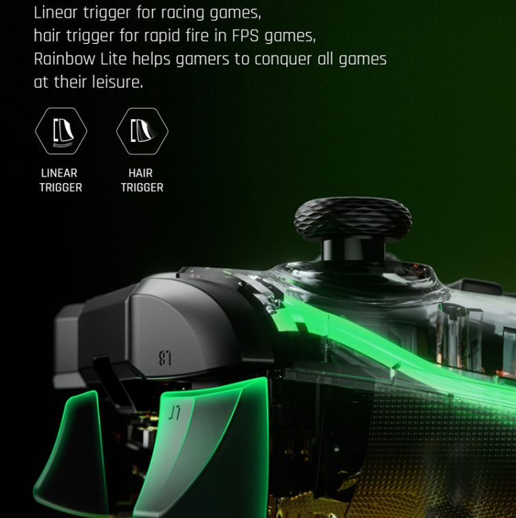 ตัวควบคุมเกมแพดแบบมีสาย RGB สำหรับพีซี / สวิตช์, BIGBIGWON C1 S