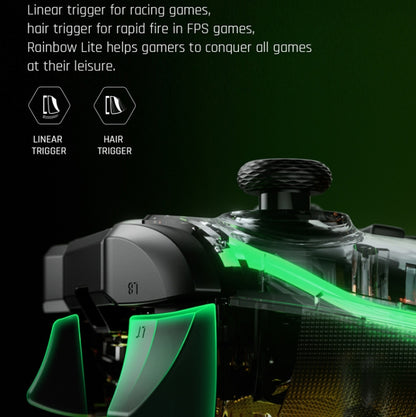 ตัวควบคุมเกมแพดแบบมีสาย RGB สำหรับพีซี / สวิตช์, BIGBIGWON C1 S