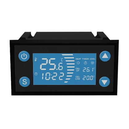 W-1213 อัจฉริยะจอแสดงผลดิจิตอลตู้ปลาปีนเขาควบคุมอุณหภูมิสัตว์เลี้ยงปลูกฟักไข่ควบคุมอุณหภูมิ, W-1213