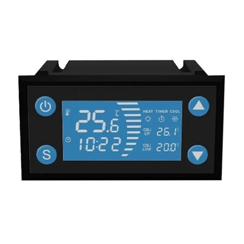 W-1213 อัจฉริยะจอแสดงผลดิจิตอลตู้ปลาปีนเขาควบคุมอุณหภูมิสัตว์เลี้ยงปลูกฟักไข่ควบคุมอุณหภูมิ, W-1213