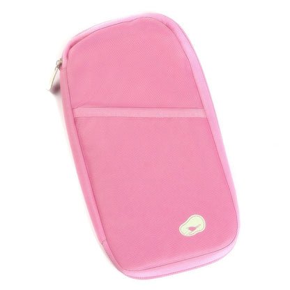 Travel Storage Passport Document Bag Multifunctional Ticket Holder Card Holder
