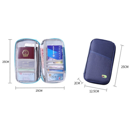 Travel Storage Passport Document Bag Multifunctional Ticket Holder Card Holder