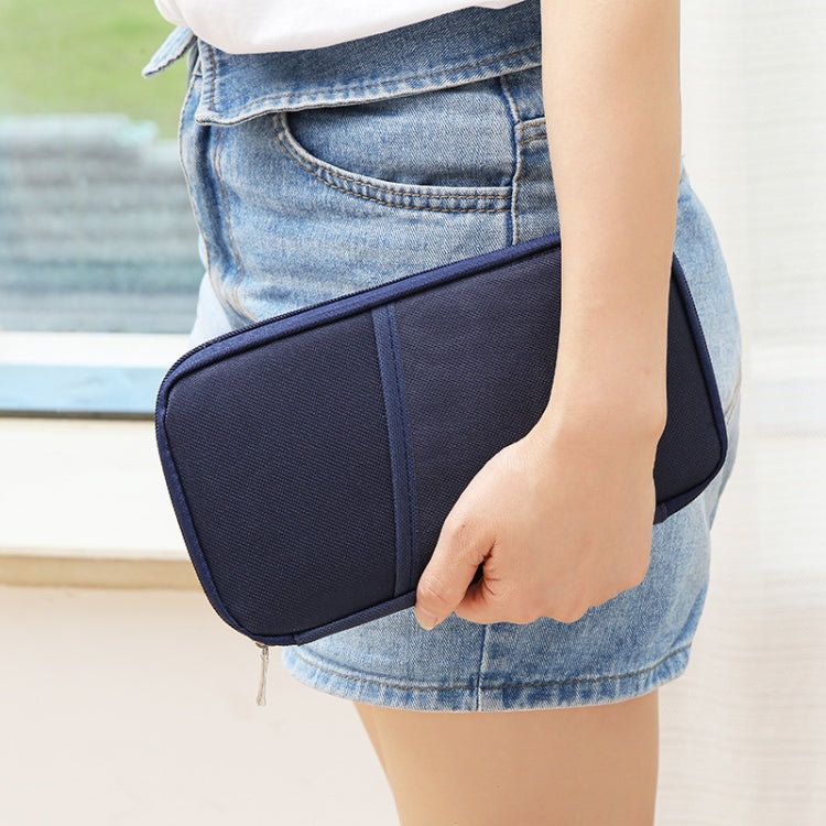 Travel Storage Passport Document Bag Multifunctional Ticket Holder Card Holder