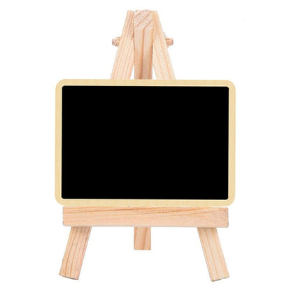 191288 10pcs Small Party Shop Message Blackboard Ornaments Pine Tripod กระดานข้อความตกแต่ง