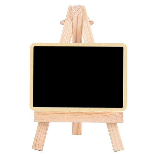 191288 10pcs Small Party Shop Message Blackboard Ornaments Pine Tripod กระดานข้อความตกแต่ง