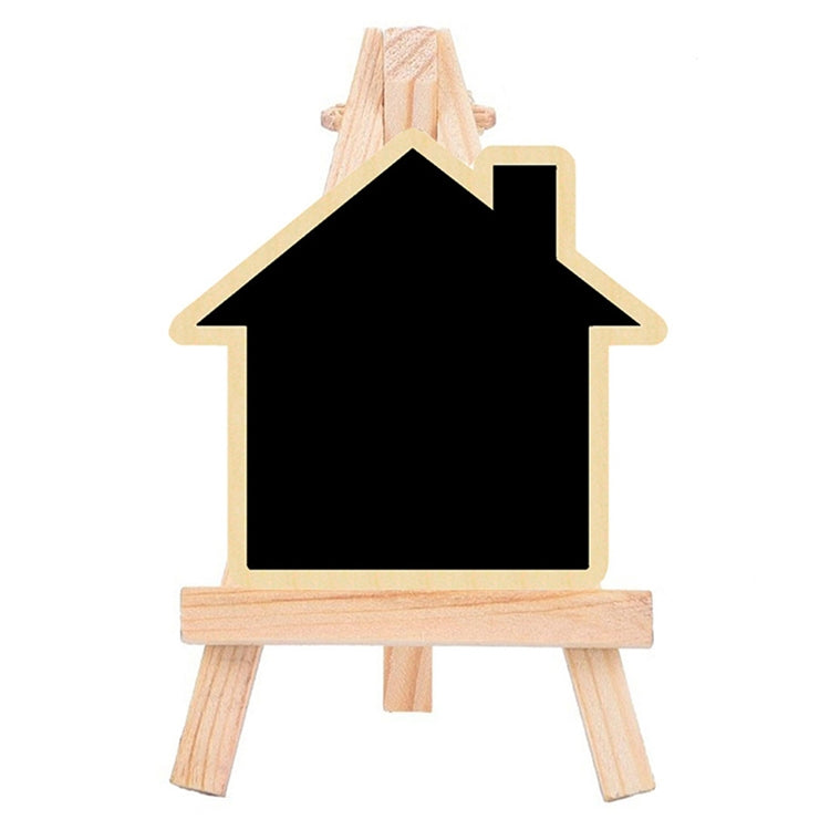 191288 10pcs Small Party Shop Message Blackboard Ornaments Pine Tripod กระดานข้อความตกแต่ง