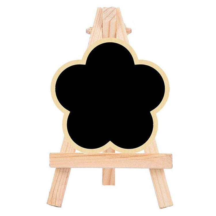 191288 10pcs Small Party Shop Message Blackboard Ornaments Pine Tripod กระดานข้อความตกแต่ง
