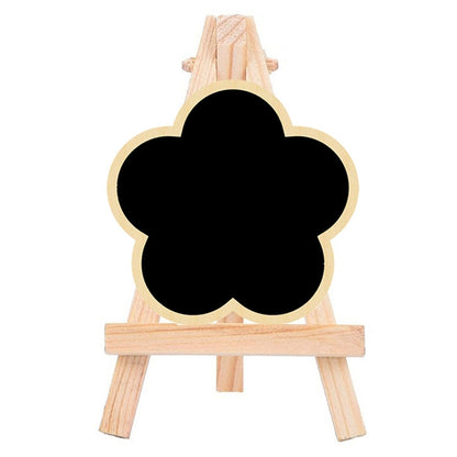 191288 10pcs Small Party Shop Message Blackboard Ornaments Pine Tripod กระดานข้อความตกแต่ง
