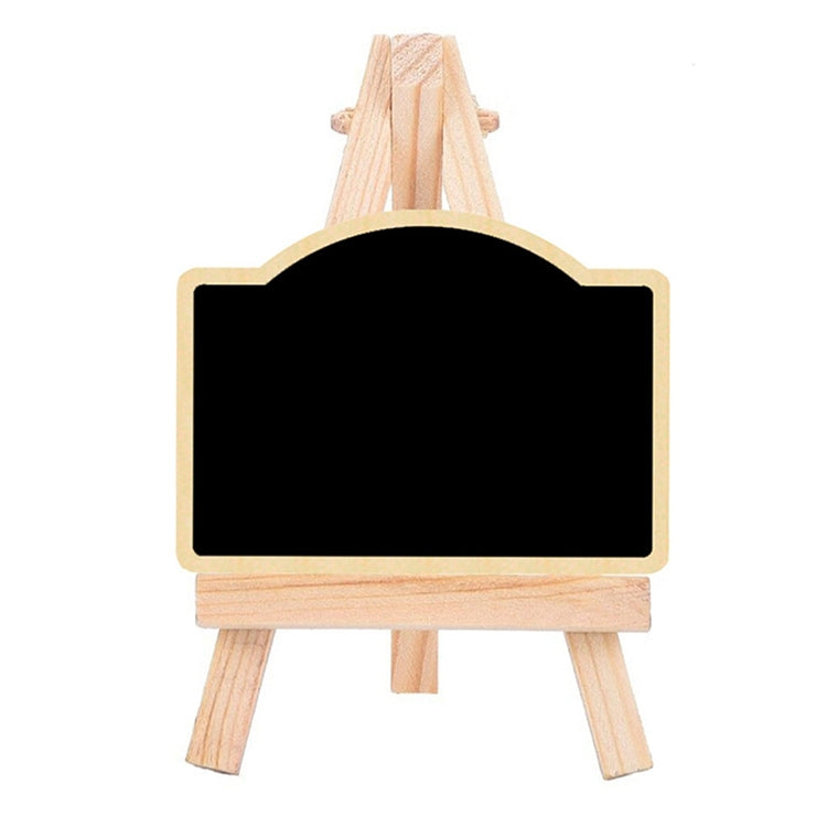 191288 10pcs Small Party Shop Message Blackboard Ornaments Pine Tripod กระดานข้อความตกแต่ง