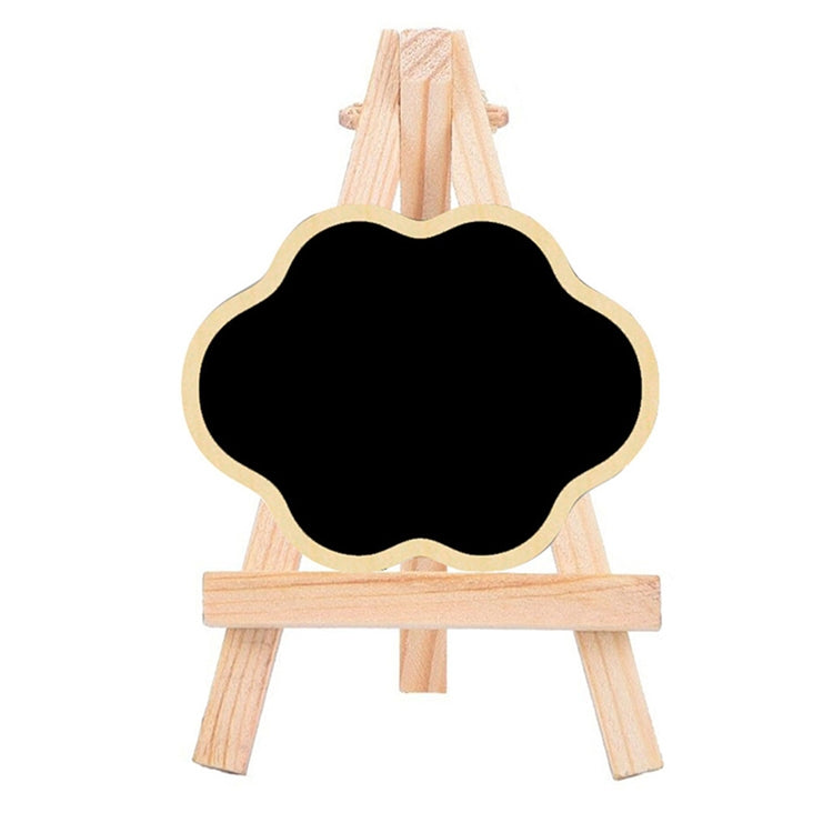 191288 10pcs Small Party Shop Message Blackboard Ornaments Pine Tripod กระดานข้อความตกแต่ง