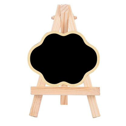 191288 10pcs Small Party Shop Message Blackboard Ornaments Pine Tripod กระดานข้อความตกแต่ง