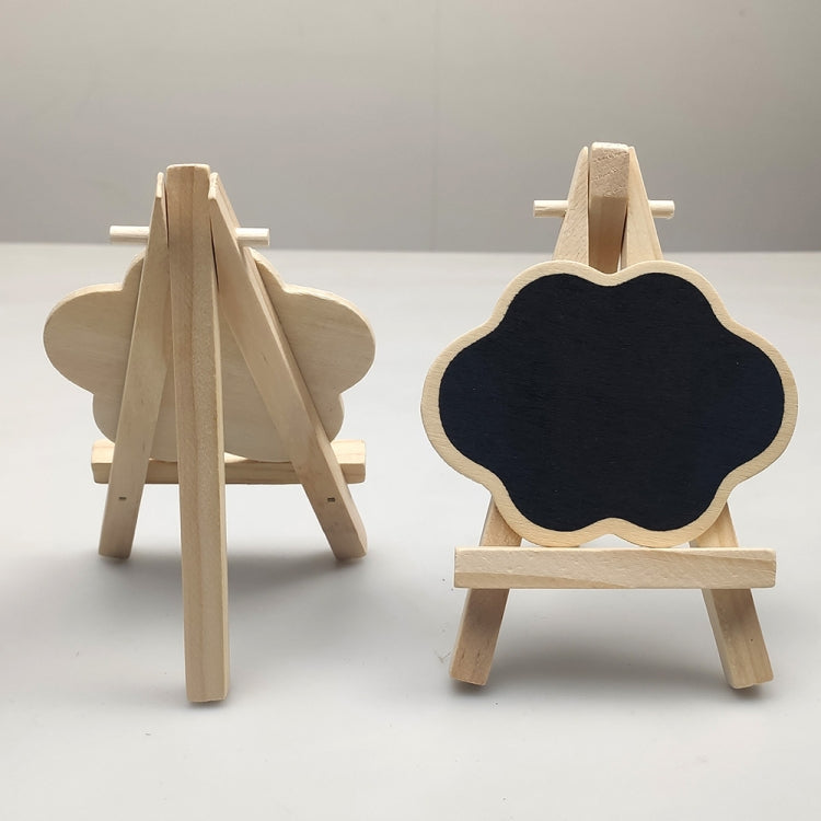 191288 10pcs Small Party Shop Message Blackboard Ornaments Pine Tripod กระดานข้อความตกแต่ง