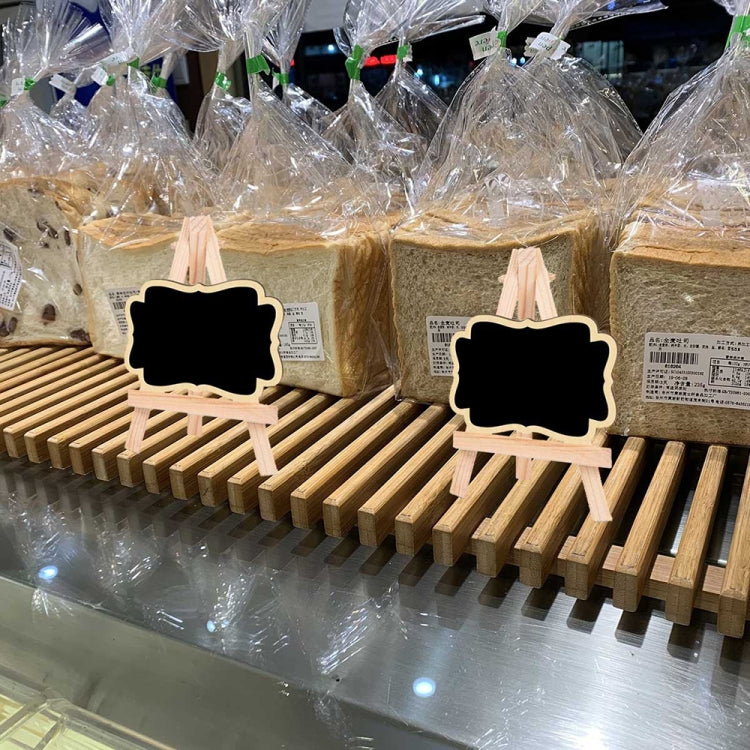 191288 10pcs Small Party Shop Message Blackboard Ornaments Pine Tripod กระดานข้อความตกแต่ง