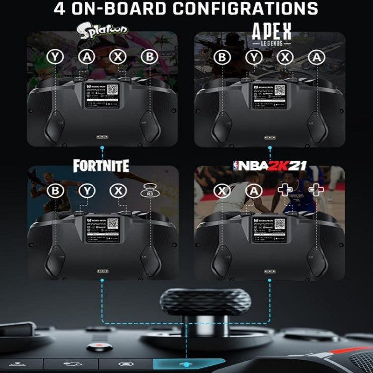 Gamepad เชิงกลเต็มรูปแบบบลูทู ธ แบบมีสายรองรับโหมดคู่สวิตช์ / PC / Android / IOS, BIGBIGWON Blitz C2Pro, BIGBIGWON Blitz C2Pro+Base
