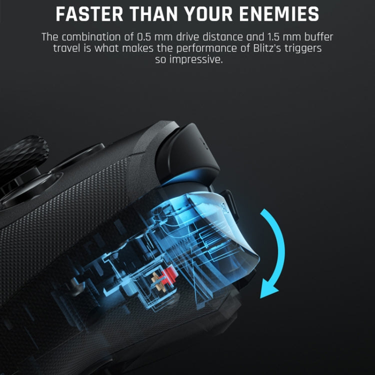 Gamepad เชิงกลเต็มรูปแบบบลูทู ธ แบบมีสายรองรับโหมดคู่สวิตช์ / PC / Android / IOS, BIGBIGWON Blitz C2Pro, BIGBIGWON Blitz C2Pro+Base