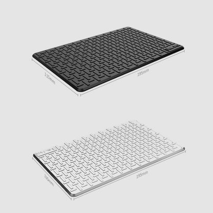BEN.JACK Car Central Control Dashboard โทรศัพท์มือถือ Anti-Skid Mat, Black Small, Transparent Small, Black Large, Transparent Large