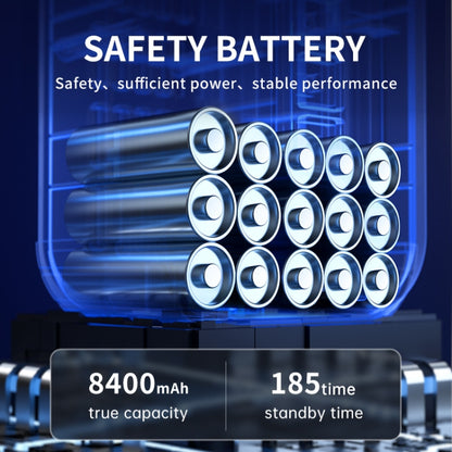 YX1920SH รถจ่ายไฟฉุกเฉินสตาร์ทเครื่องปั๊มลมเครื่อง All-in-one, 8000mAh, 8000mAh+EVA Bag
