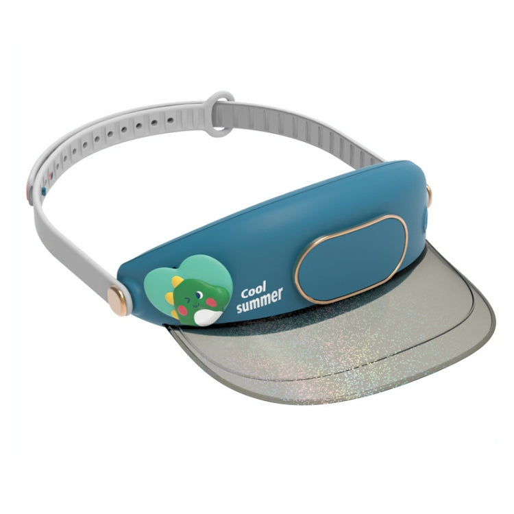 GL130-133 หมวกพัดลมกลางแจ้ง Leafless Mute USB แบบพกพา แคมป์ปิ้ง พัดลมขนาดเล็ก, Star Rabbit, Huahua Duck, Love Dragon