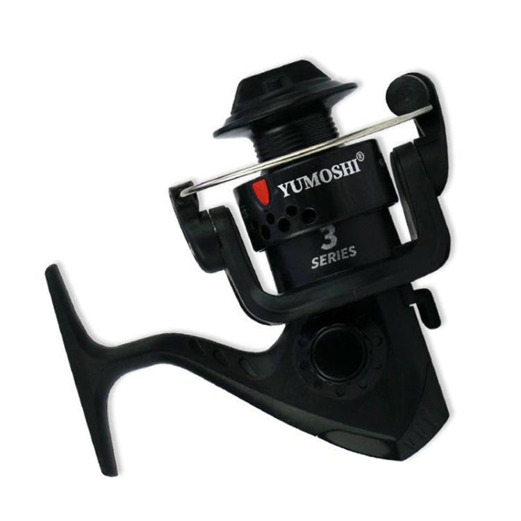 YUMOSHI JL200 รอกตกปลาแบบไม่มีสาย หัวชุบโลหะ รอกสปินนิ่ง, Without Line (Electroplated Red), Without Line (Electroplated Blue), Without Line (Electroplated Yellow), Without Line (Electroplated Silver), Without Line (Injection Black)