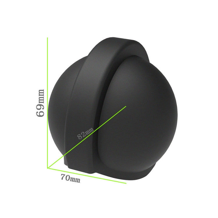 สำหรับเคสป้องกันซิลิโคน Insta360 X3 จำเป็นต้องใช้กับเคสกันน้ำ, Lens Cap
