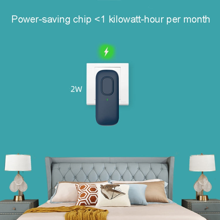 ZCC01 เครื่องไล่ยุงอัลตราโซนิกเครื่องไล่หนูไล่ไรฝุ่น, US Plug, UK Plug, EU Plug