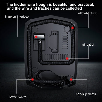 SUITU ST-5002 DC 12V เครื่องอัดลมยางรถ 150 PSI ปั๊มลมอัตโนมัติ, Pointer Model, Digital Display Model, Pointer Model+Toolbox, Digital Display Model+Toolbox