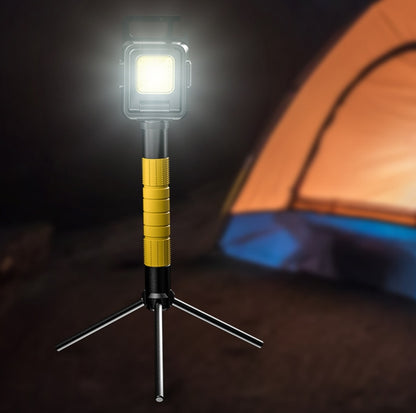 ไฟฉาย COB สองด้าน Mini Keychain Light Camping Light, Without Stand, With Stand