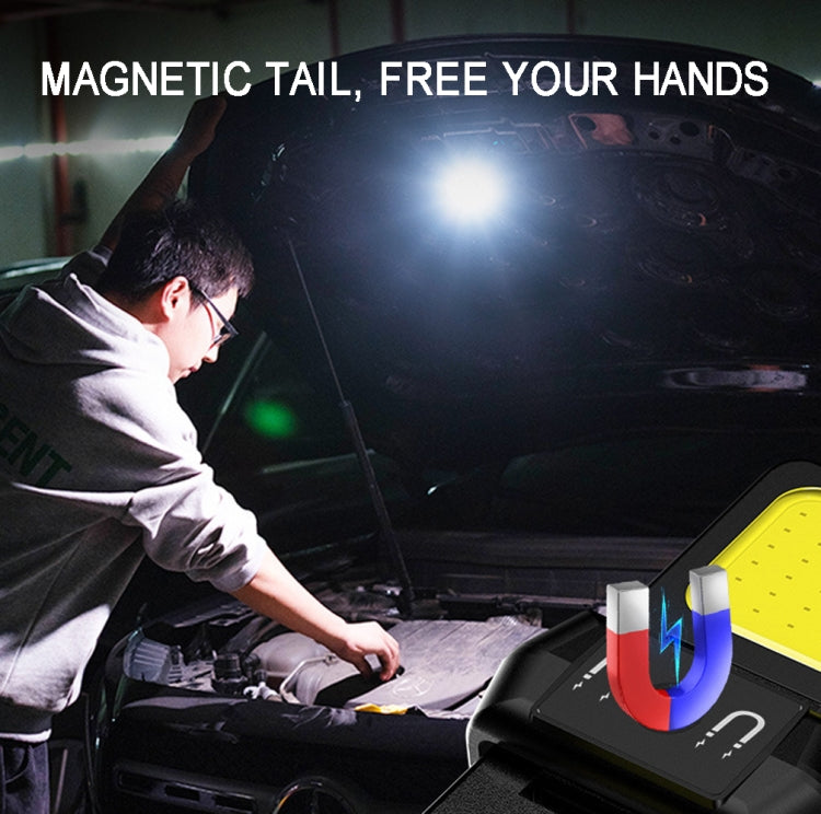 ไฟฉาย COB สองด้าน Mini Keychain Light Camping Light, Without Stand, With Stand