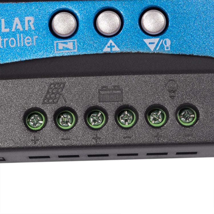 YCX-003 30-100A เครื่องควบคุมการชาร์จพลังงานแสงอาทิตย์พร้อมหน้าจอ LED และพอร์ต USB คู่เครื่องชาร์จ MPPT อัจฉริยะ, 12/24V 30A, 12/24V 40A, 12/24V 50A, 12/24V 60A, 12/24V 100A, 12/24/36/48/60V 100A