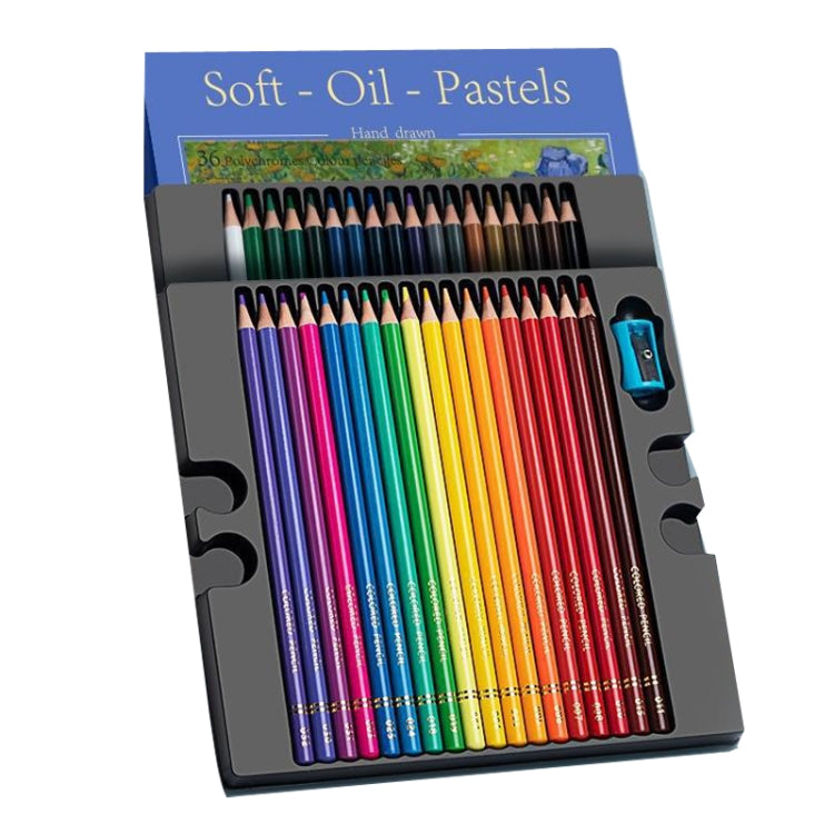 36 สี Oily Bright Color Pencil Studio ชุดพิเศษ, 36 Colors Macaron, 36 Colors Morandi, 36 Colors Classic Model