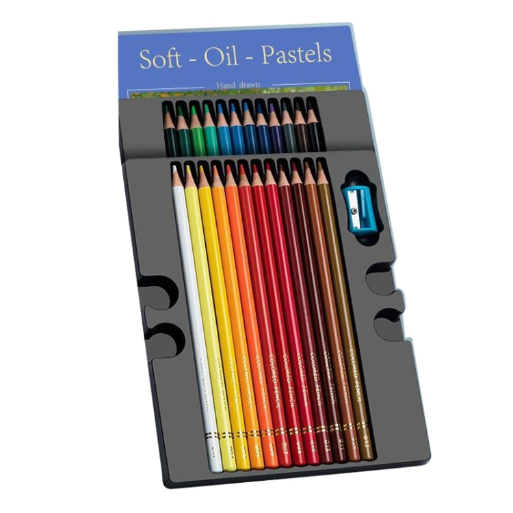 24 สี Oily Bright Color Pencil Studio ชุดพิเศษ, 24 Colors Macaron, 24 Colors Morandi, 24 Colors Classic Model