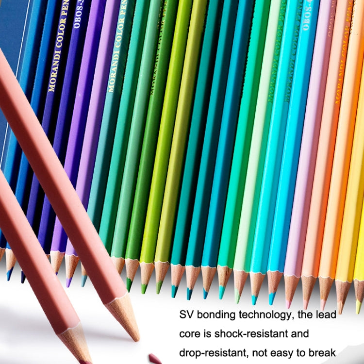 24 สี Oily Bright Color Pencil Studio ชุดพิเศษ, 24 Colors Macaron, 24 Colors Morandi, 24 Colors Classic Model