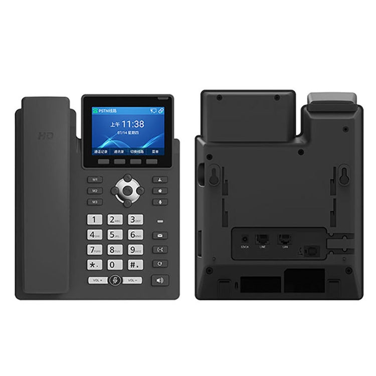 S135 PSTN + SIP การบันทึกโหมดคู่สมาร์ทโฟน 6 วิธีโทรศัพท์เครือข่าย VOIP โทรศัพท์ IP, S135