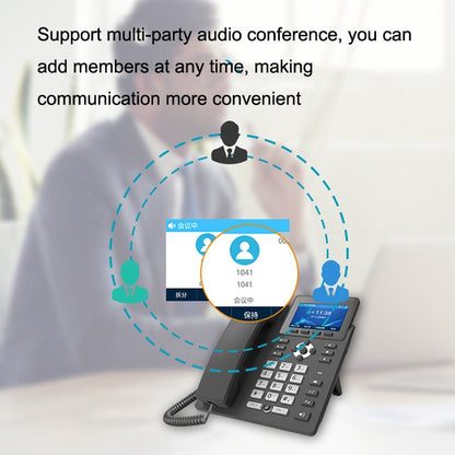 S135 PSTN + SIP การบันทึกโหมดคู่สมาร์ทโฟน 6 วิธีโทรศัพท์เครือข่าย VOIP โทรศัพท์ IP, S135