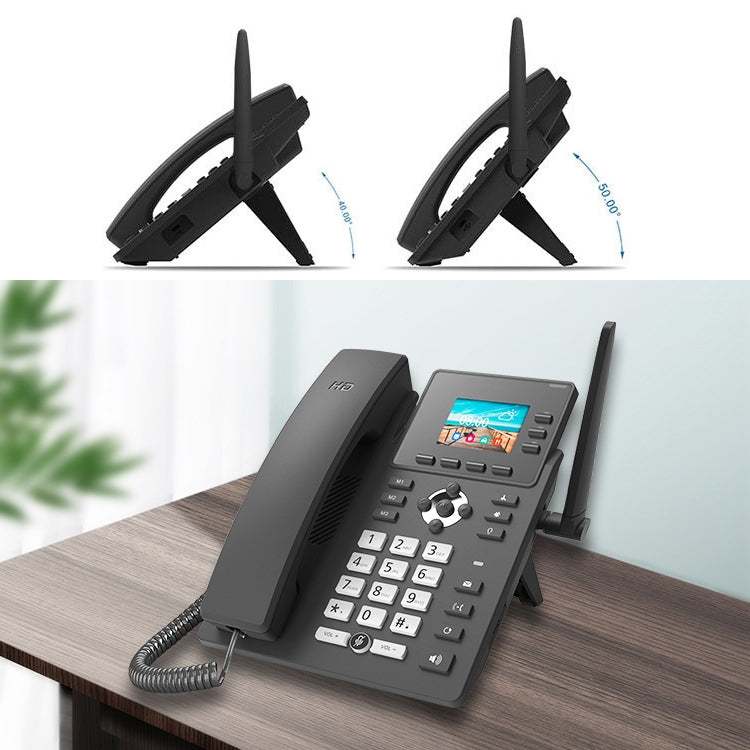 S01 Smart VOIP Network Phone 4G Full Netcom SIP Audio ConferenceBusiness Office โทรศัพท์บ้านไร้สายประจำที่, S01