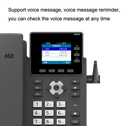 S01 Smart VOIP Network Phone 4G Full Netcom SIP Audio ConferenceBusiness Office โทรศัพท์บ้านไร้สายประจำที่, S01