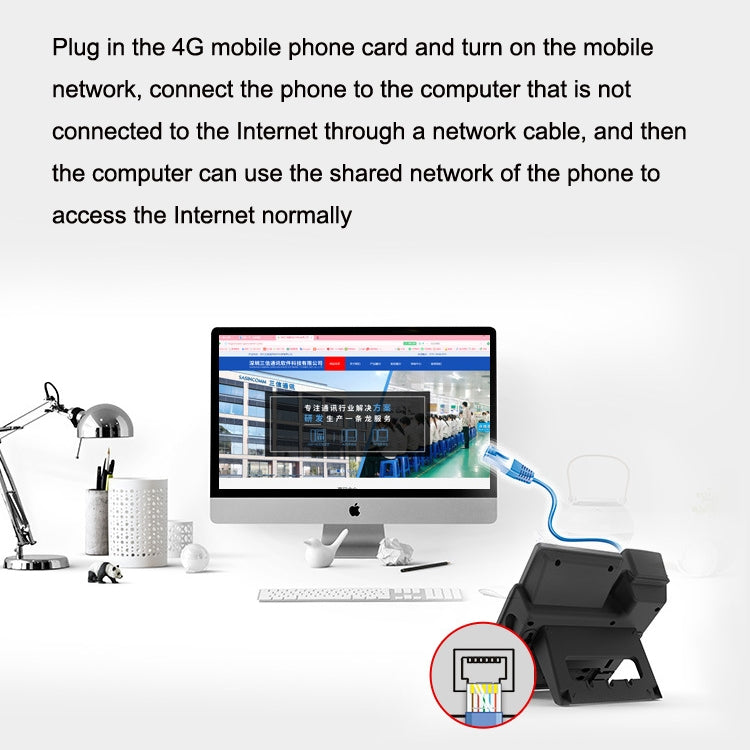 S01 Smart VOIP Network Phone 4G Full Netcom SIP Audio ConferenceBusiness Office โทรศัพท์บ้านไร้สายประจำที่, S01