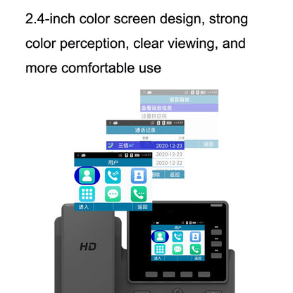 S01 Smart VOIP Network Phone 4G Full Netcom SIP Audio ConferenceBusiness Office โทรศัพท์บ้านไร้สายประจำที่, S01