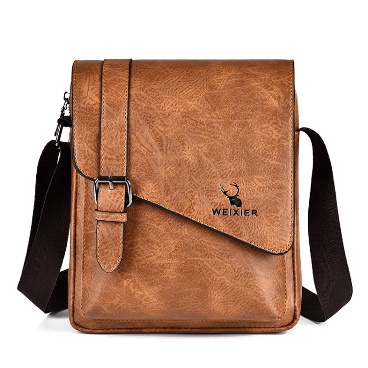 WEIXIER D266 Retro Crossbody กระเป๋าสะพาย Messenger ความจุขนาดใหญ่กระเป๋าสะพาย Tot Backpack