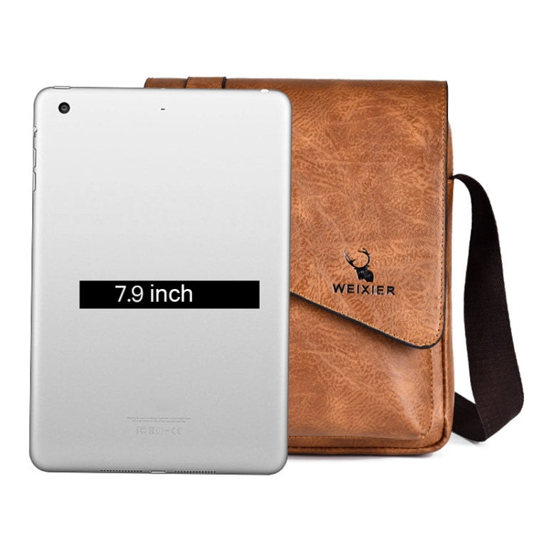 WEIXIER D266 Retro Crossbody กระเป๋าสะพาย Messenger ความจุขนาดใหญ่กระเป๋าสะพาย Tot Backpack