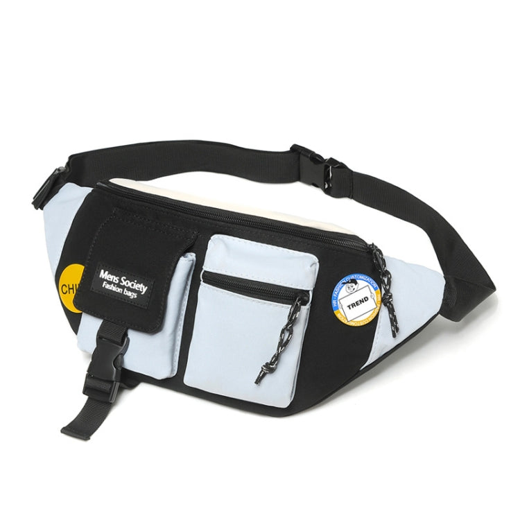 กระเป๋าสะพายข้าง Canvas Crossbody กระเป๋าสะพายไหล่แบบ Light Sports Chest Bag, Black, Black+Lanyard, Orange, Orange+Lanyard, Blue, Blue+Lanyard, Green, Green+Lanyard