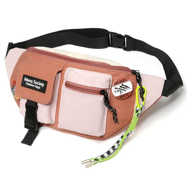 กระเป๋าสะพายข้าง Canvas Crossbody กระเป๋าสะพายไหล่แบบ Light Sports Chest Bag, Black, Black+Lanyard, Orange, Orange+Lanyard, Blue, Blue+Lanyard, Green, Green+Lanyard