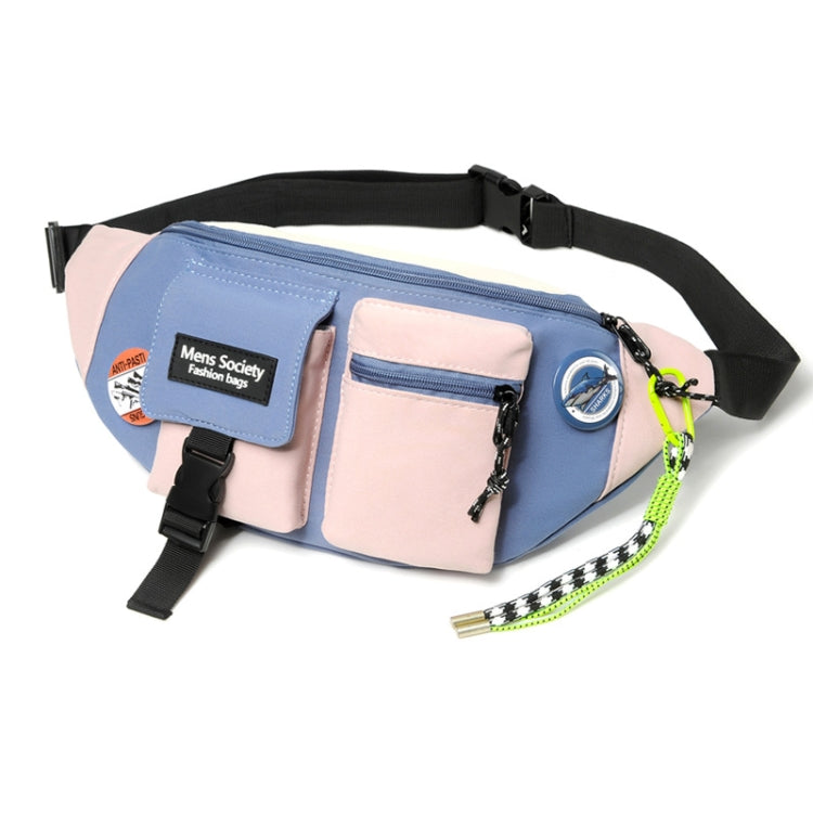 กระเป๋าสะพายข้าง Canvas Crossbody กระเป๋าสะพายไหล่แบบ Light Sports Chest Bag, Black, Black+Lanyard, Orange, Orange+Lanyard, Blue, Blue+Lanyard, Green, Green+Lanyard