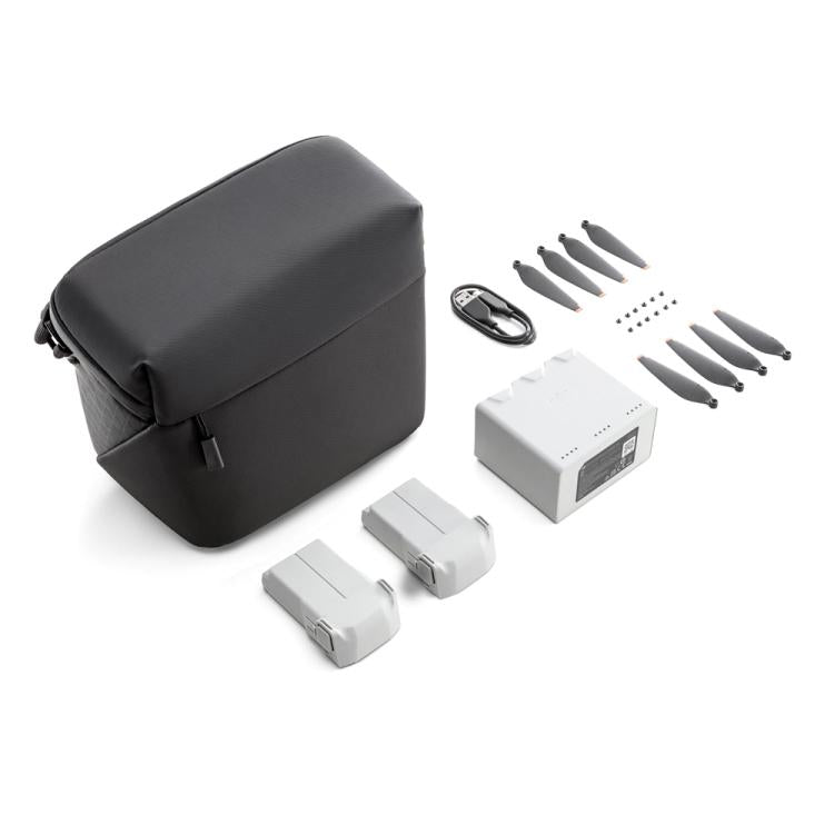 DJI Mini 3 Pro Fly More Kit Plus ของแท้ประกอบด้วยแบตเตอรี่ 3850 mAh/ใบพัด/แท่นชาร์จ, Fly More Kit Plus
