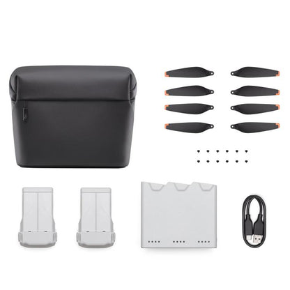 DJI Mini 3 Pro Fly More Kit Plus ของแท้ประกอบด้วยแบตเตอรี่ 3850 mAh/ใบพัด/แท่นชาร์จ, Fly More Kit Plus