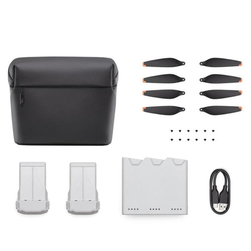 DJI Mini 3 Pro Fly More Kit Plus ของแท้ประกอบด้วยแบตเตอรี่ 3850 mAh/ใบพัด/แท่นชาร์จ, Fly More Kit Plus