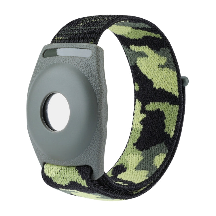 สำหรับ AirTag Anti-Lost Device Case Locator Nylon Loop สายนาฬิกา สายรัดข้อมือ, 17cm (Army Green Camouflage), 22cm (Army Green Camouflage), 17cm (Deep Green Camouflage), 22cm (Deep Green Camouflage), 17cm (Purple Camouflage), 22cm (Purple Camouflage)   ...