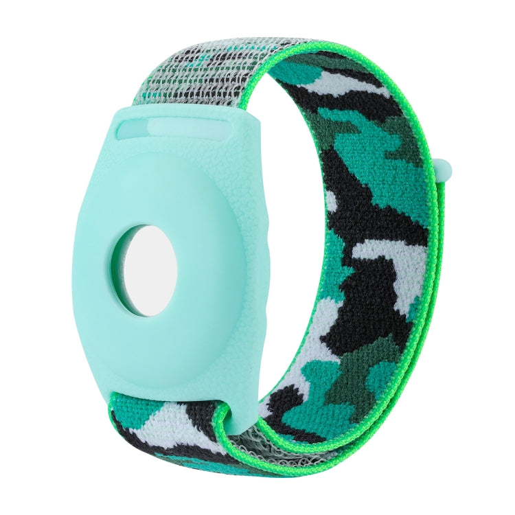 สำหรับ AirTag Anti-Lost Device Case Locator Nylon Loop สายนาฬิกา สายรัดข้อมือ, 17cm (Army Green Camouflage), 22cm (Army Green Camouflage), 17cm (Deep Green Camouflage), 22cm (Deep Green Camouflage), 17cm (Purple Camouflage), 22cm (Purple Camouflage)   ...
