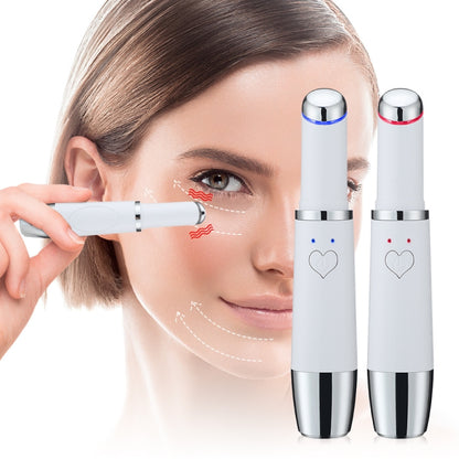 12335 Eye Vibration ปากกานวดความร้อนลบริ้วรอยรอบดวงตาและนำเข้าเครื่องมือนวดความงาม, 12335